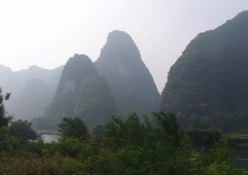 Mountains.